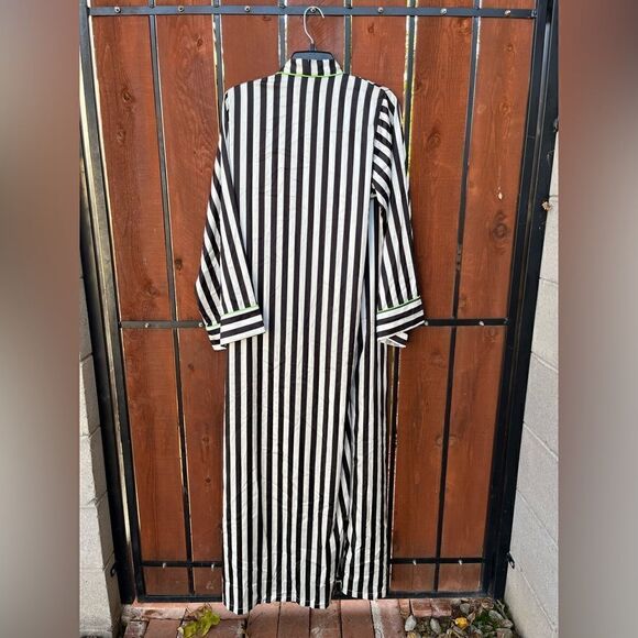 Kilo Brava Satin Collection maxi robe stripe size small - Picture 4 of 7
